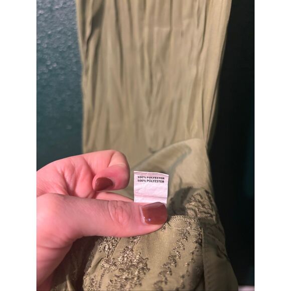 Ramy Brook Hailey Dress - Olive Green color. Size Medium - Picture 5 of 6